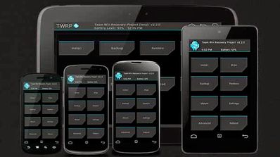 TWRP recovery.