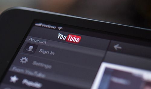 Youtube para iOS.