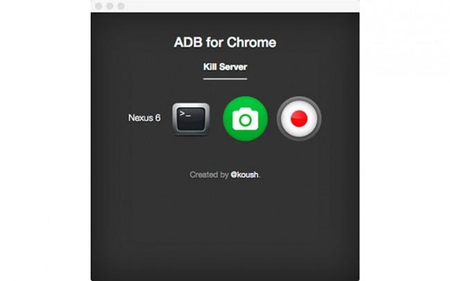 Interfaz de ADB for Chrome