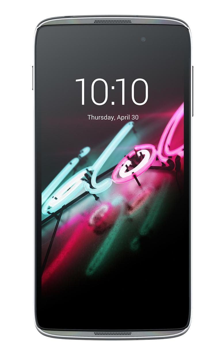 Alcatel One Touch Idol 3 con pantalla de 4.7 pulgadas en color negro