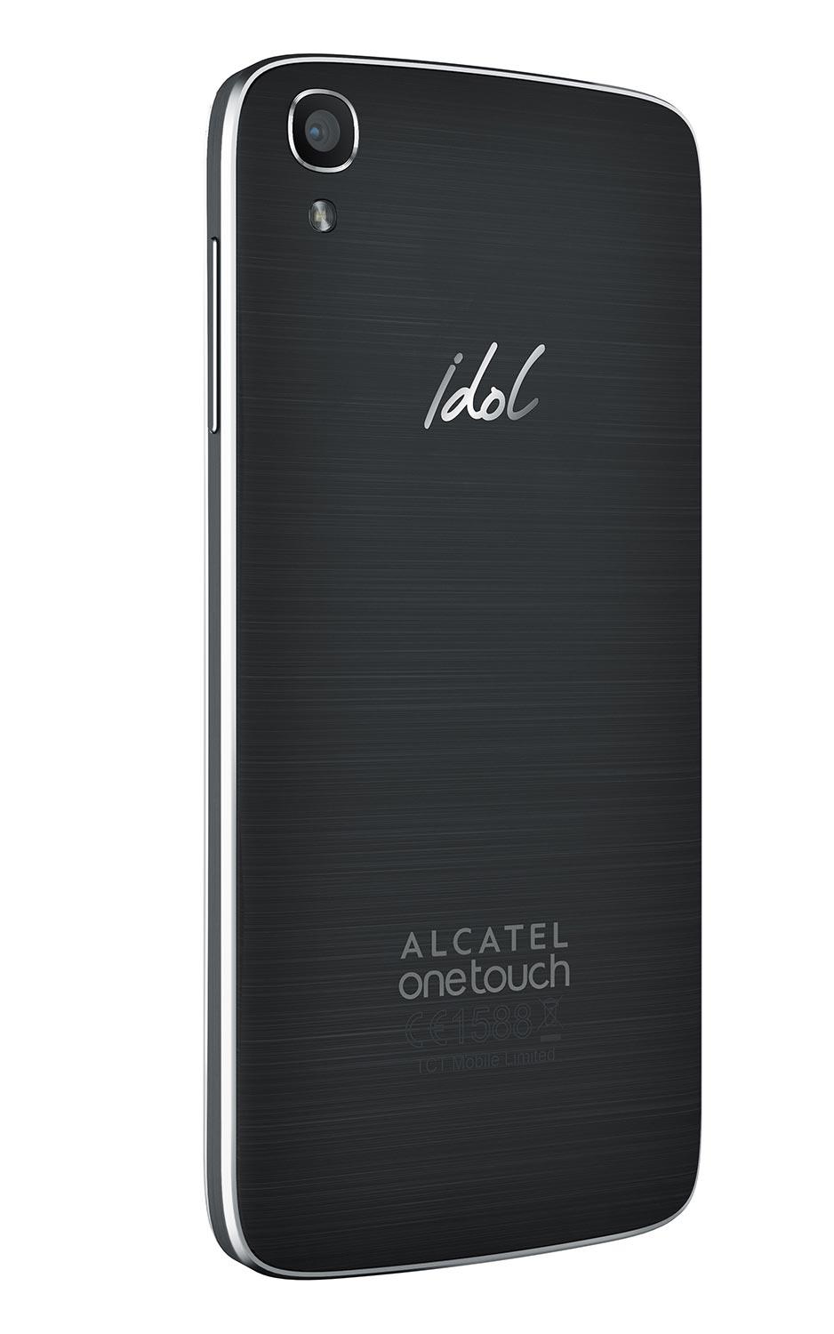Alcatel One Touch Idol 3 con pantalla de 4.7 pulgadas detalle trasero
