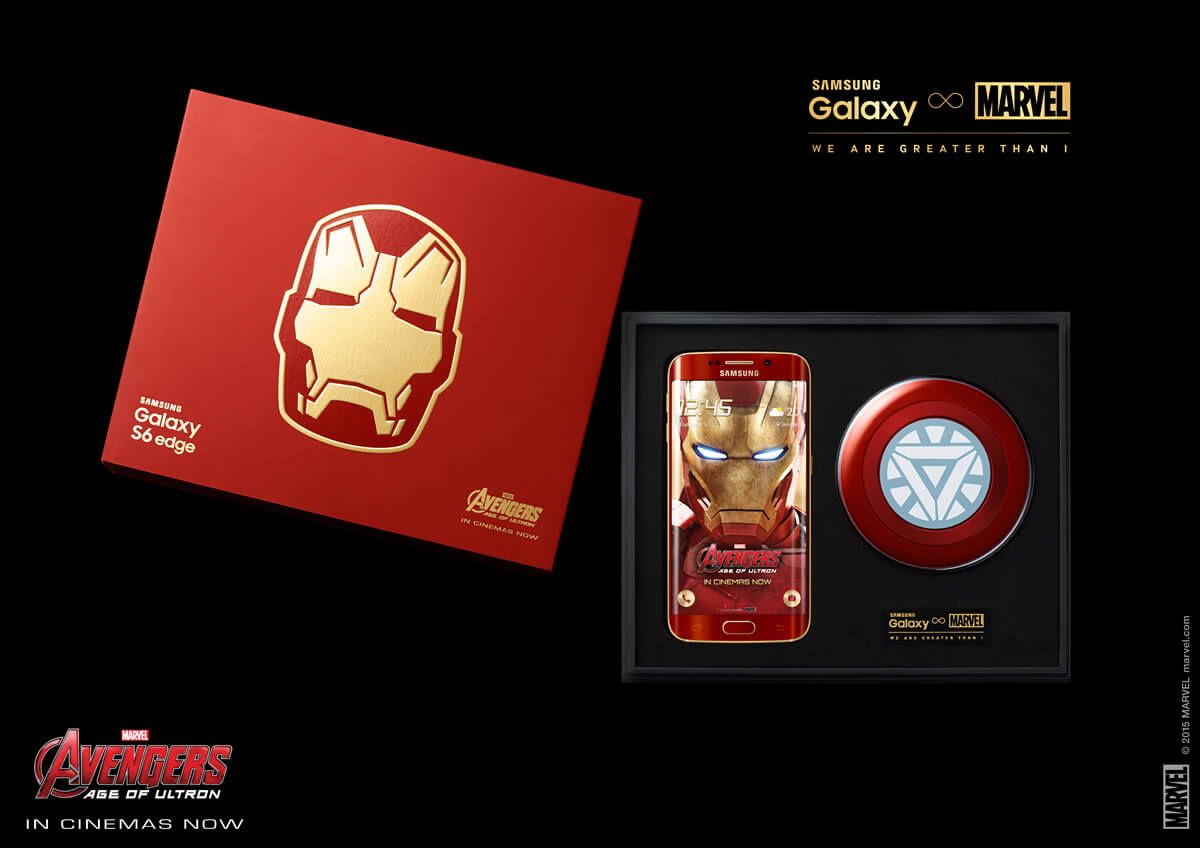 Samsung Galaxy S6 Edge Iron Man Limited Edition