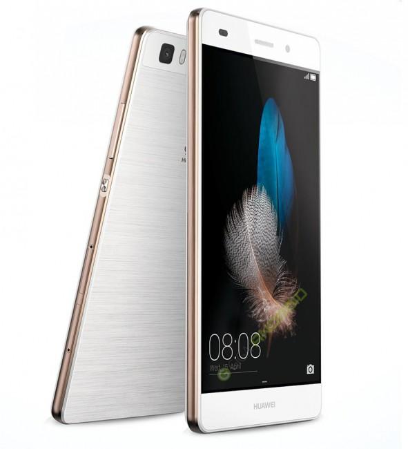 Huawei P8 Lite de color blanco