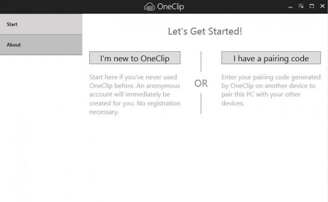 Sincronizacion en Microsoft OneClip
