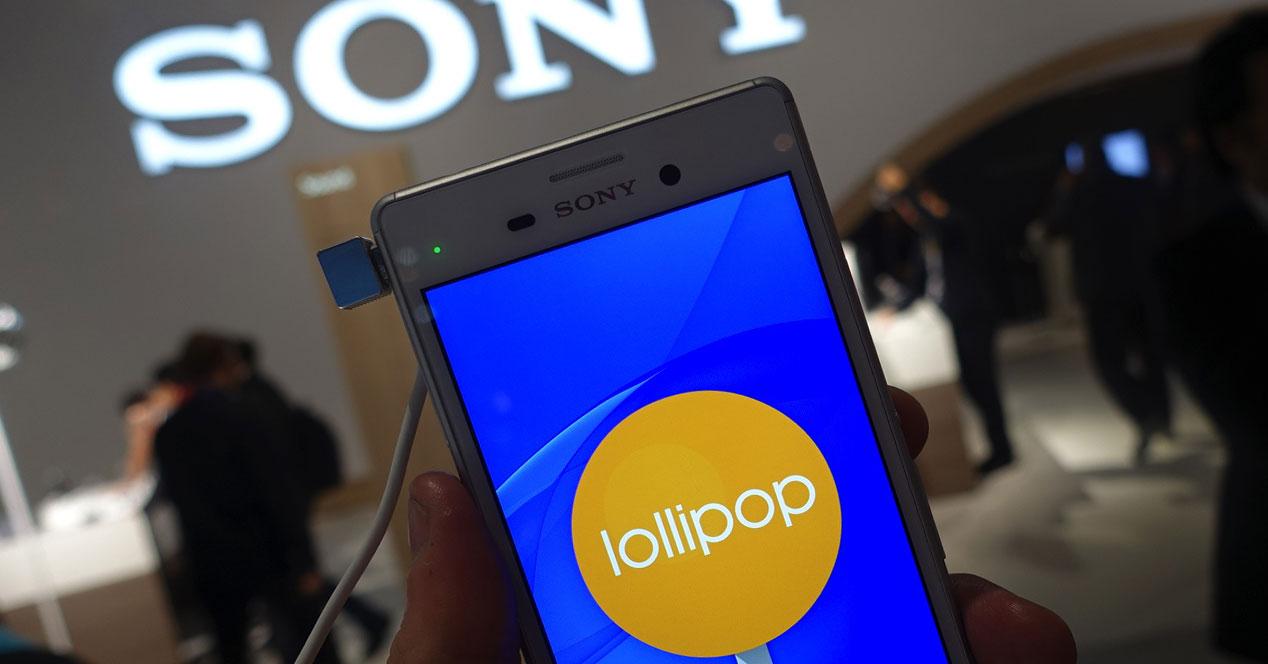 Sony Xperia con Android 5.0.2 Lollipop