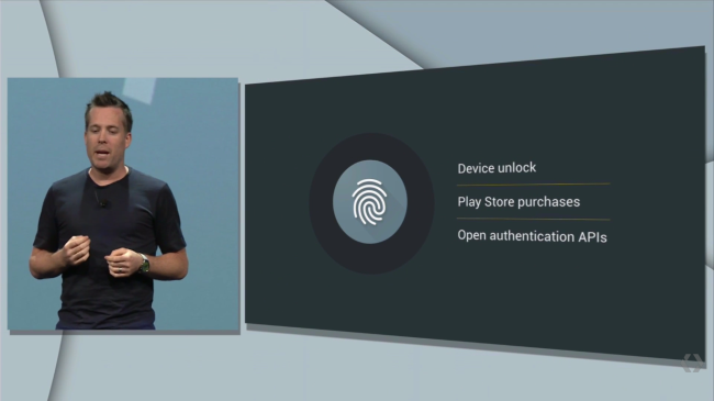 Android M sensor huellas.