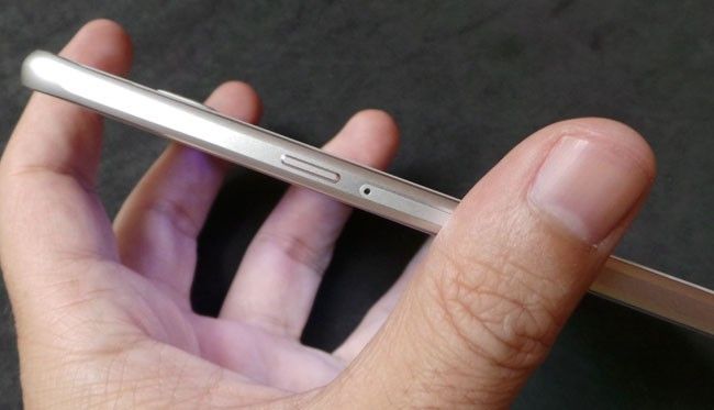 Lateral del Samsung Galaxy S6