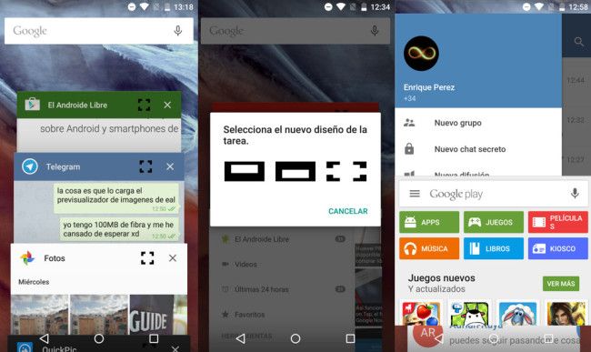 Multiventana en Android M.