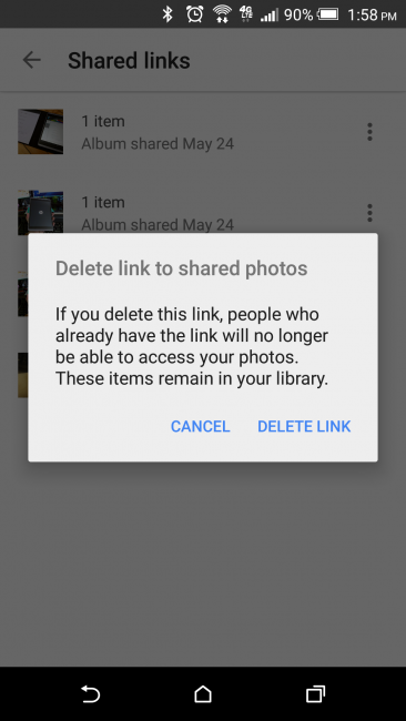 nuevas opciones de privacidad google fotos