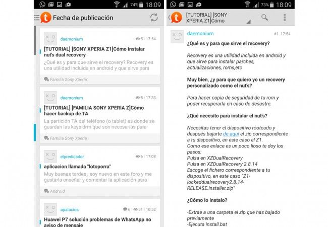 Foros de Movilzona con TapaTalk.