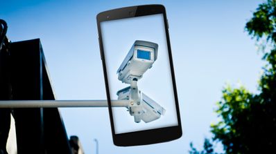 Móviles Android como cámaras de vigilancia.