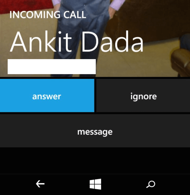 whatsapp llamadas Windows Phone