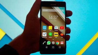 Xperia Z3 con Lollipop.