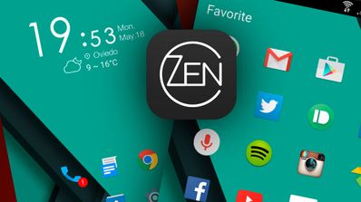 Zen Launcher para Android.