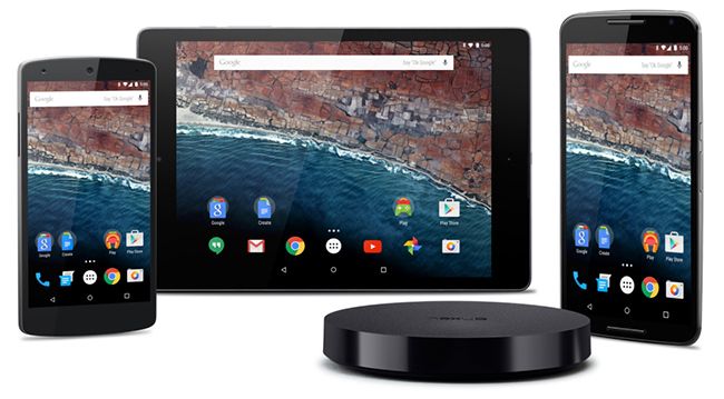 Android M Developer Preview Devices
