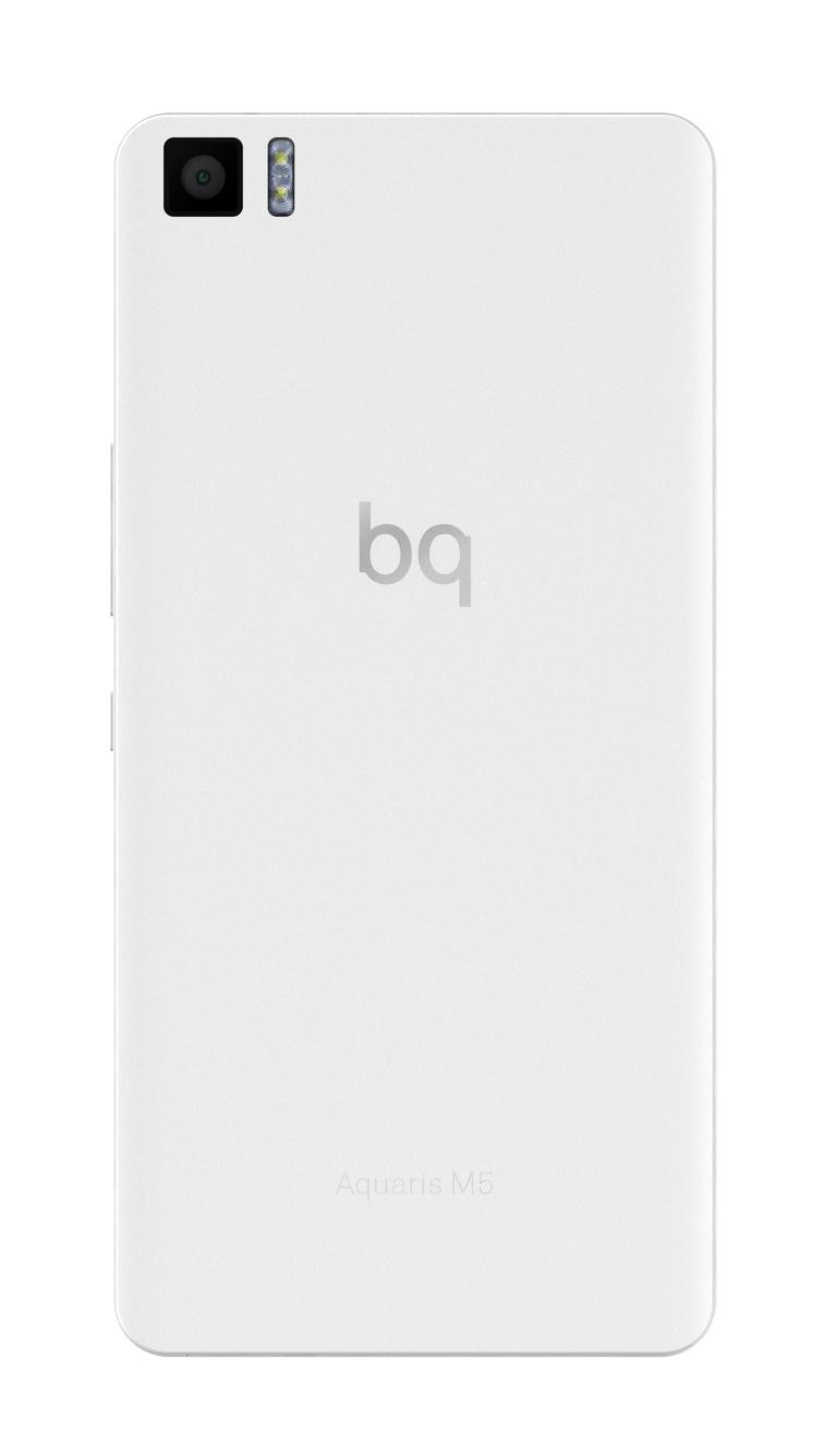 Bq Aquaris M5 en color blanco