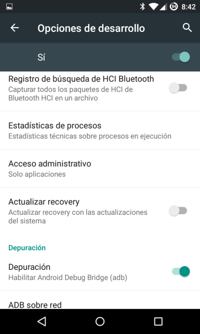 CyanogenMod 12 activar permisos de root foto 2