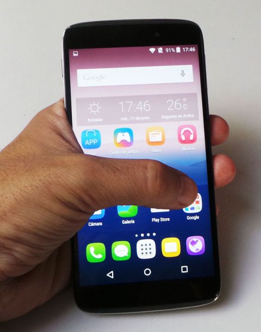Idol 3 en uso