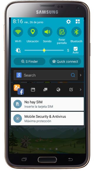 Integración de UC Browser