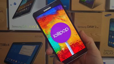 Samsung Galaxy Note 3 con Lollipop