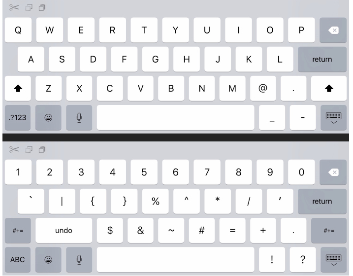 ipad teclado