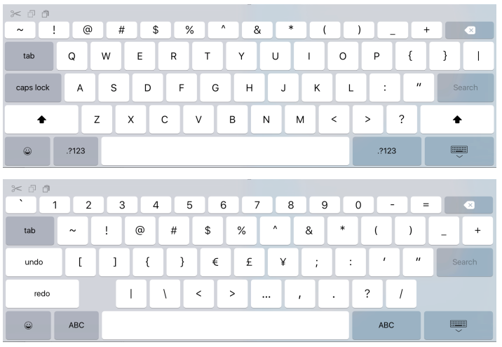 ipad pro teclado