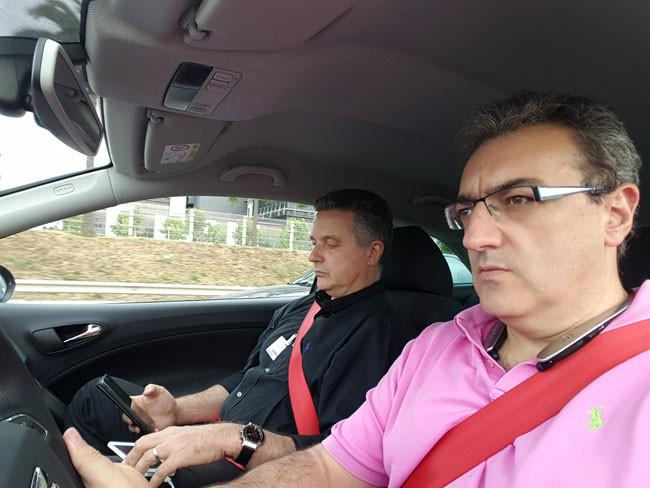 Conduciendo el SEAT Ibiza 2015