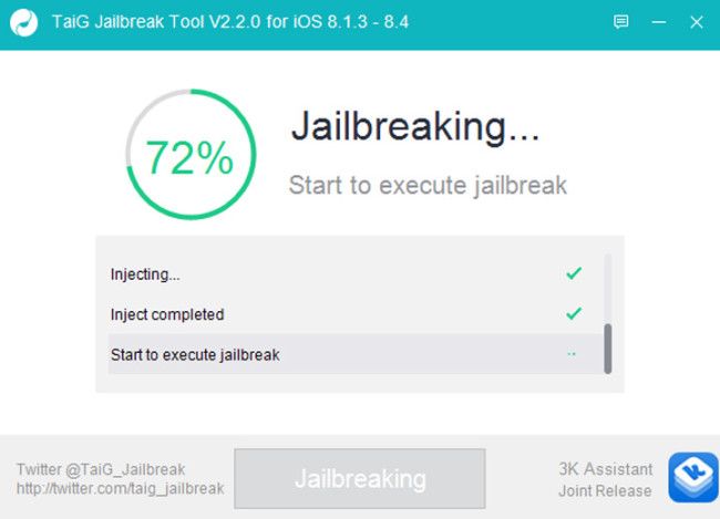 Jailbreak con TaiG