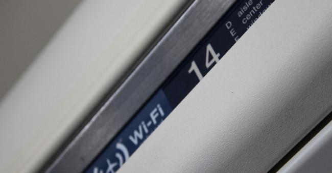 Conexión WiFi en aviones
