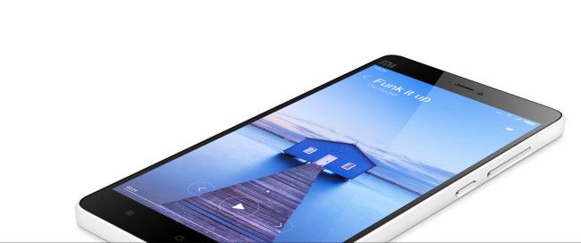 Xiaomi Mi 4i en color blanco