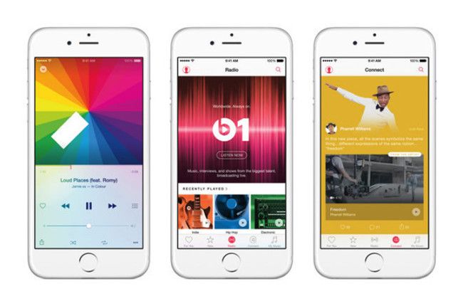 Interfaz de iOS 9 en iPhone