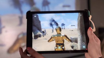 Star Wars IPad y realidad virtual.