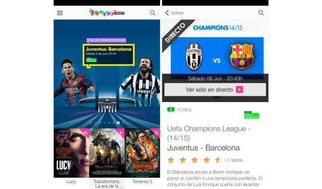 Final de la Champions Barça - Juve.