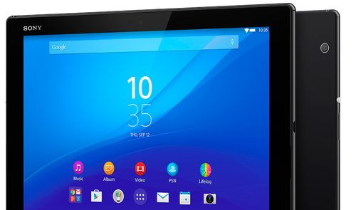 Sony Xperia Z4 Tablet.
