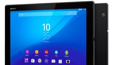 Sony Xperia Z4 Tablet.