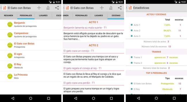Story Planner iOs y Android.