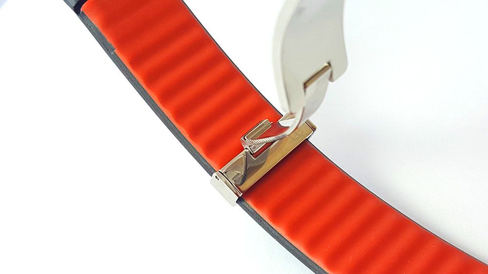 Alcatel Onetouch Watch detalle de la correa