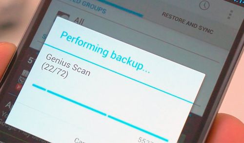 Copia de seguridad en Android