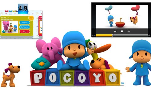 Montaje de Pocoyó TV