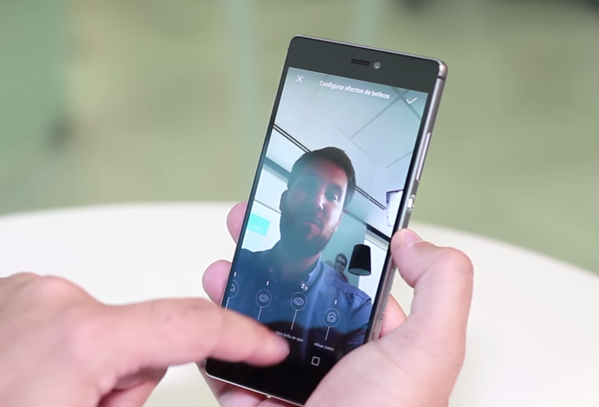 Huawei P8 efectos de belleza
