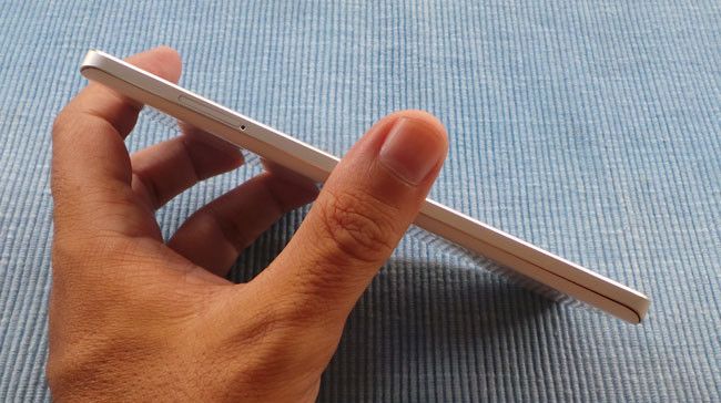 Lateral del Xiaomi Mi Note