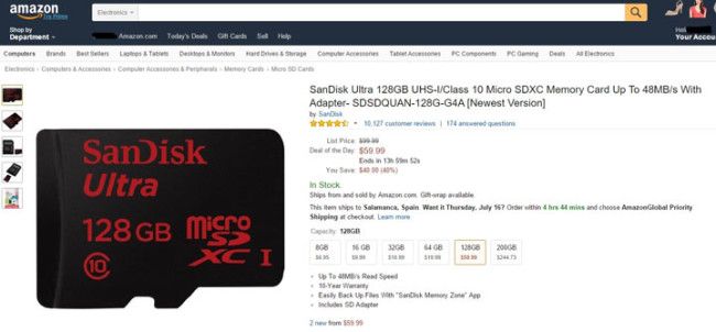 SanDisk microSD