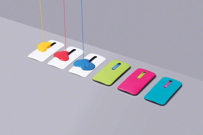 Motorola Moto G Tercera Generación carcasa de colores
