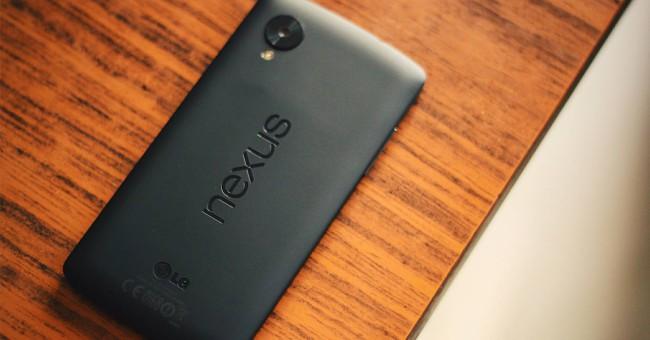 Nexus 5 de color negro