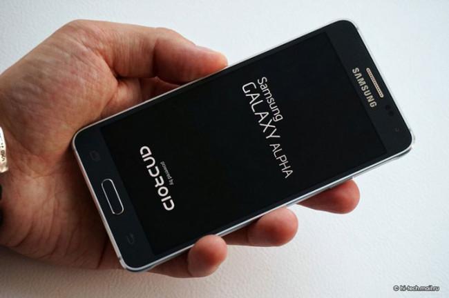 Actualizacion oficial para el Samsung Galaxy Alpha