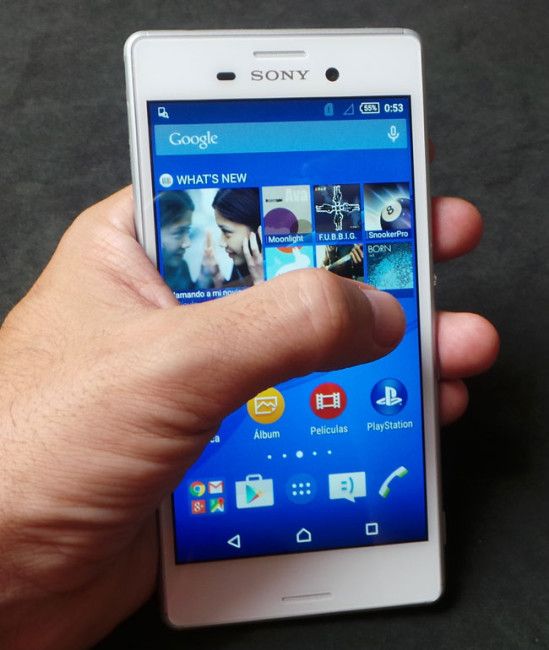 Uso Sony Xperia M4 Aqua