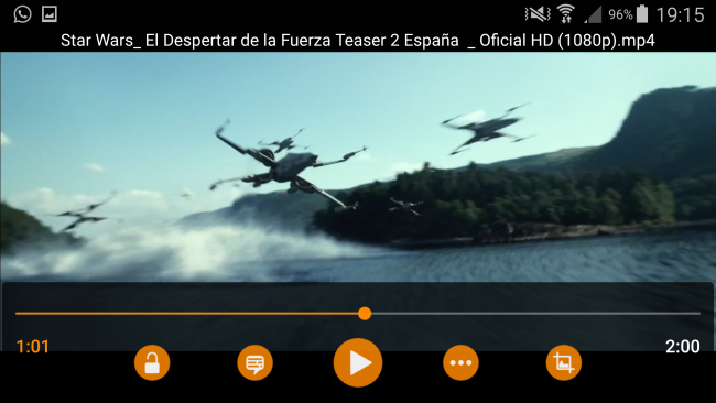 VLC para Android.