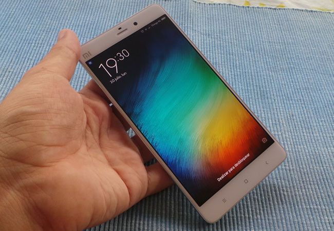 Pantalla de bloqueo del Xiaomi Mi Note