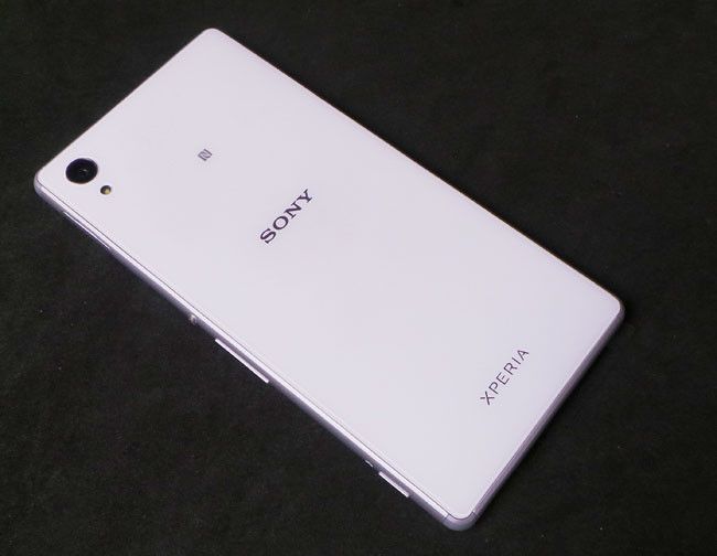 Trasera del Sony Xperia M4 Aqua