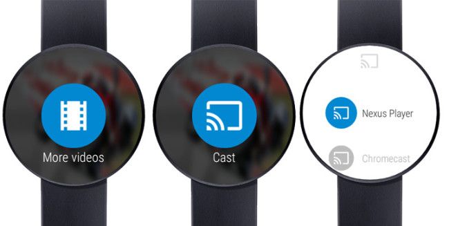 Google Cast en Motorola Moto 360